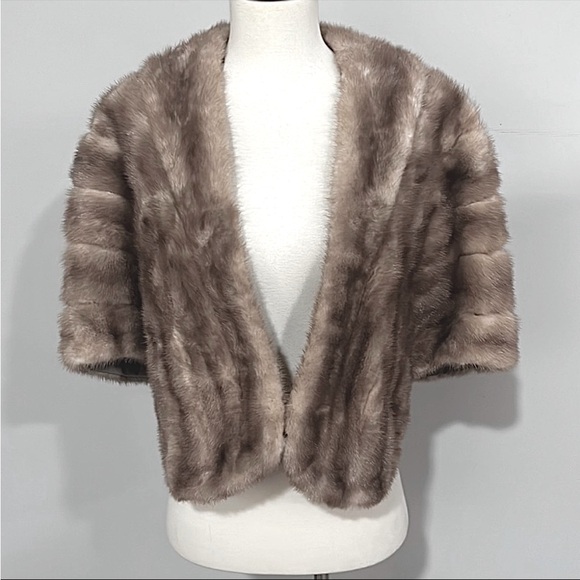 Vintage Mink Fur Stole/Shawl - Picture 2 of 5